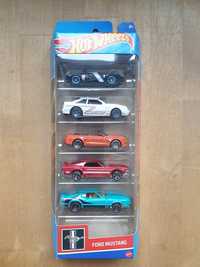 Hot Wheels Ford Mustang 5 Pak