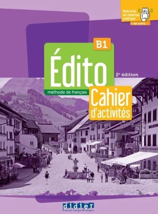 Edito B1/3ed ćwiczenia + online Didier Elodie Heu, Marie Gatin,