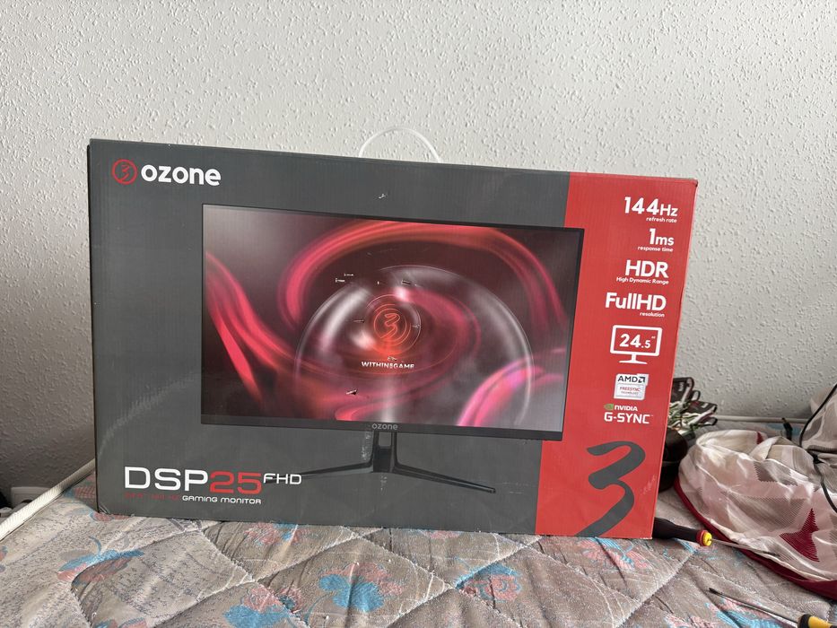 Monitor Gamer Ozone DSP25 FHD 24.5” 144Hz HDR