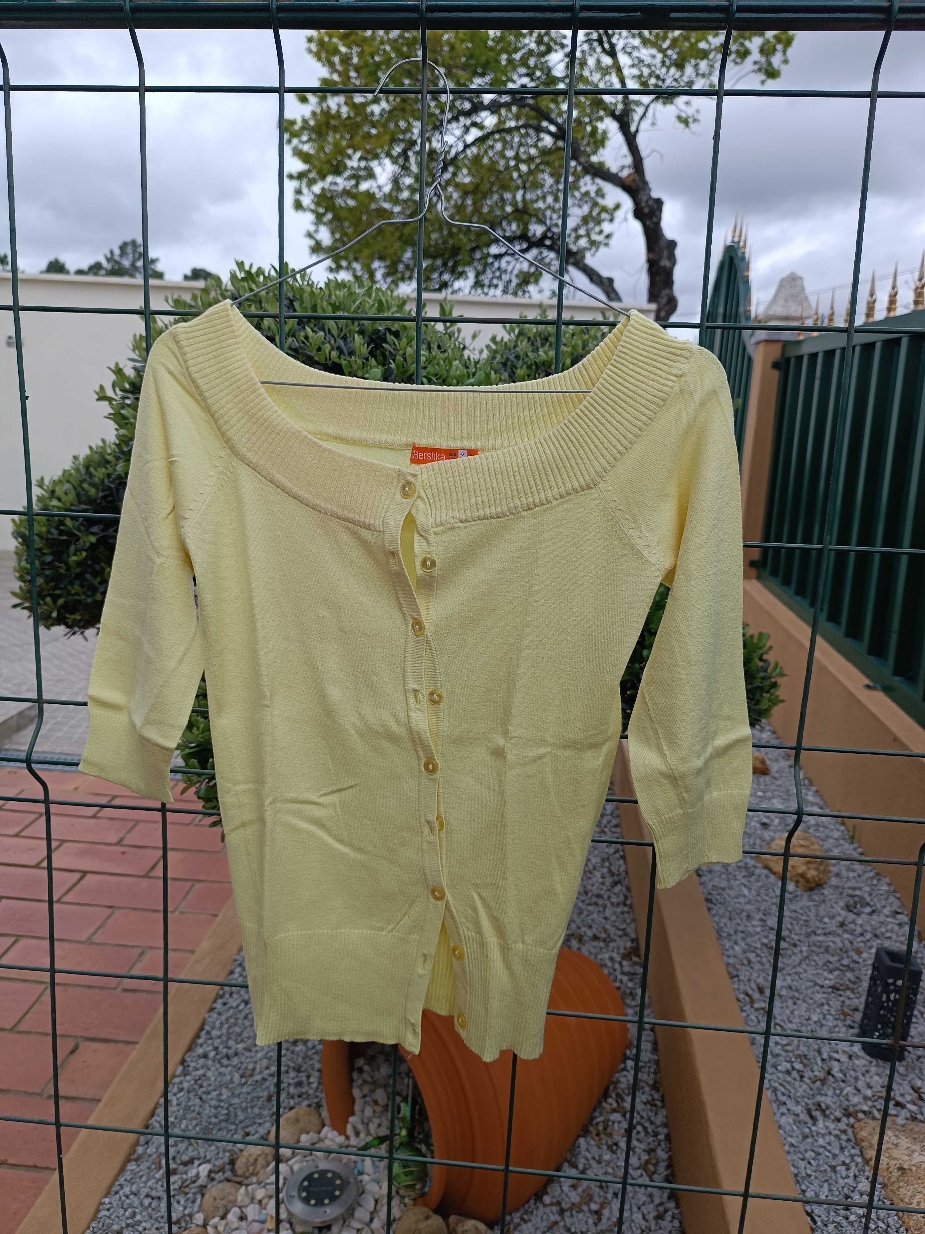 Cardigans (vermelho + amarelo)
