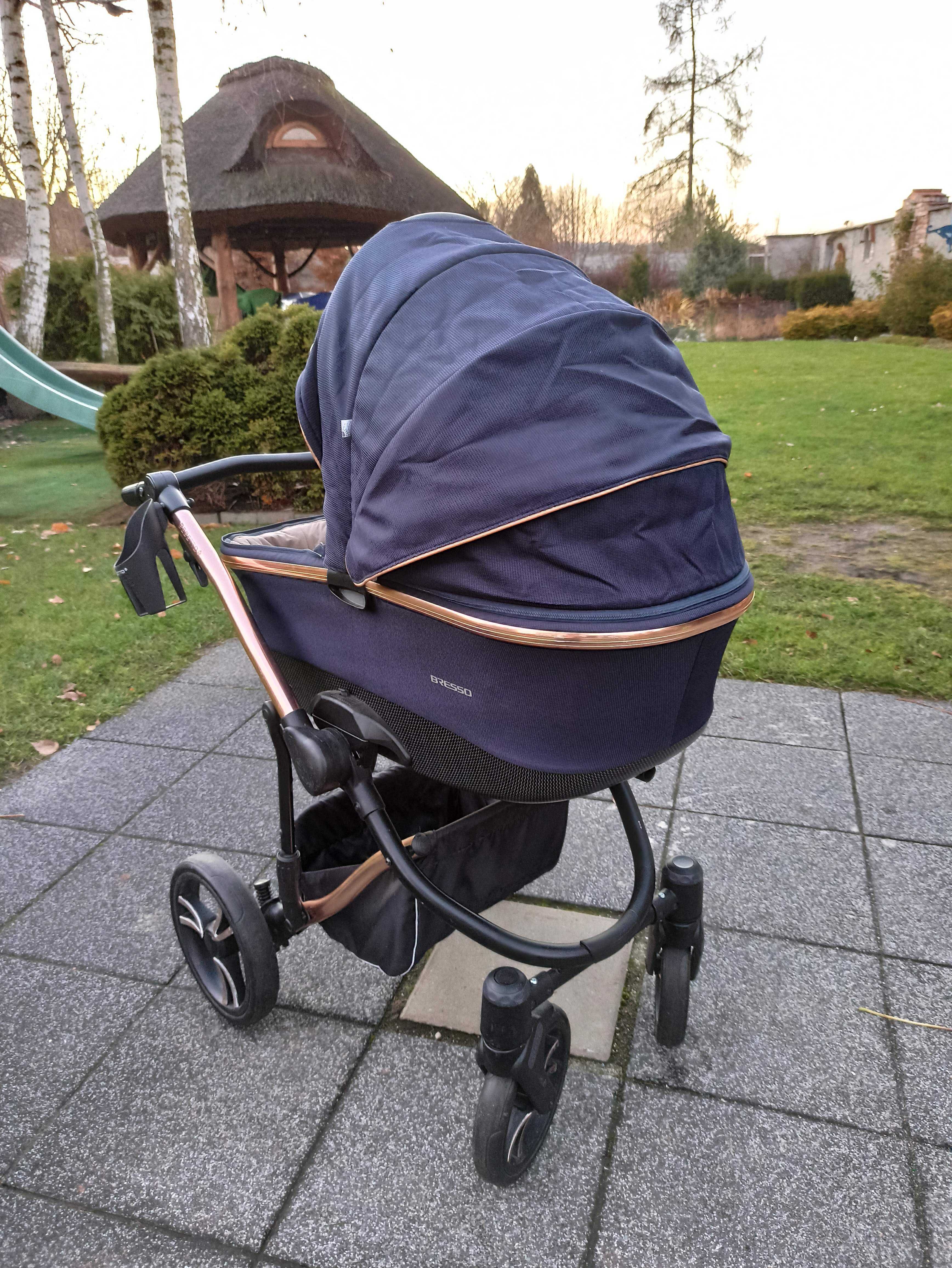 Wózek 3w1 Bebetto Bresso Premium