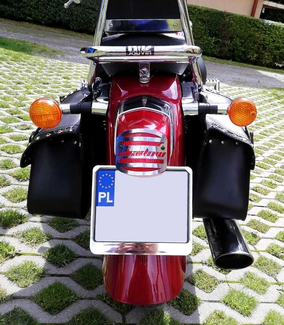 Osłona nakładka na tylną lampę do motocykla Honda Shadow VT 125