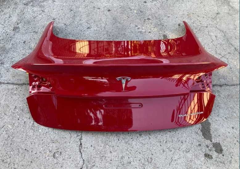 Tesla 3 рест дорест ляда кришка багажника рест дорест