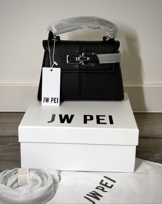 Сумка JW PEI Elise Top Handle Bag - чорна
