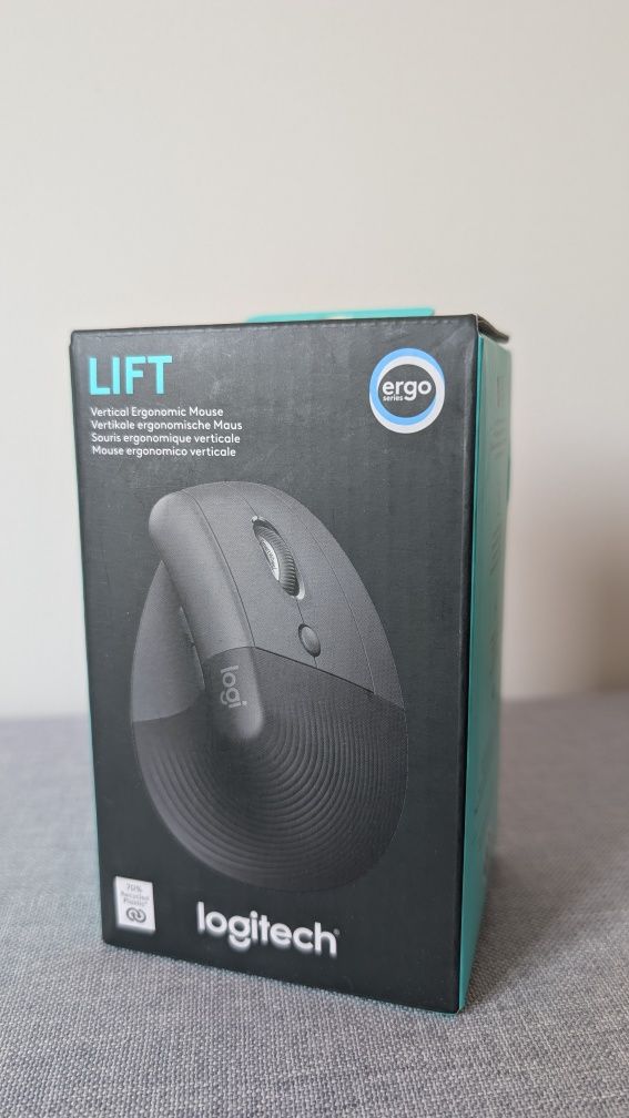 Rato Ergonómico Logitech Lift - Caixa Selada