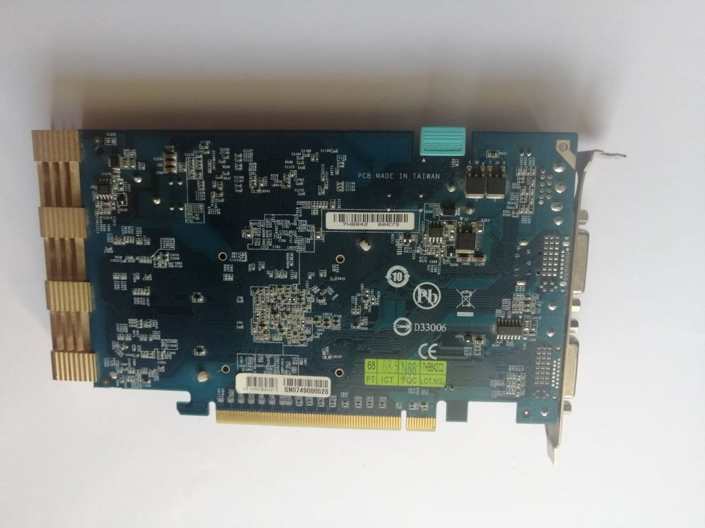 Karta graficzna Gigabyte GeForce 8500 GT 256MB GVNX85T256HP