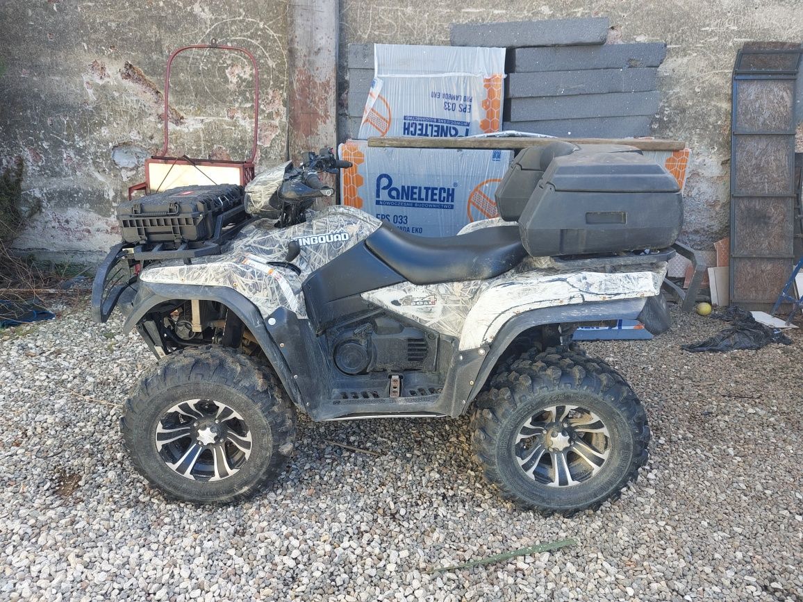 Suzuki kingquad 750 zarejstrowany