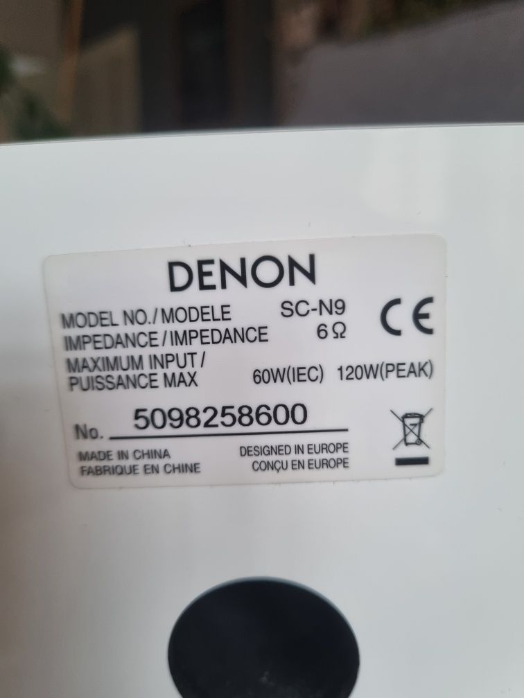 Wieża DENON Ceol RCD-N9 Biały + SC-N9