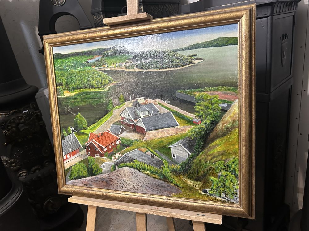 Obraz fjordy Knut