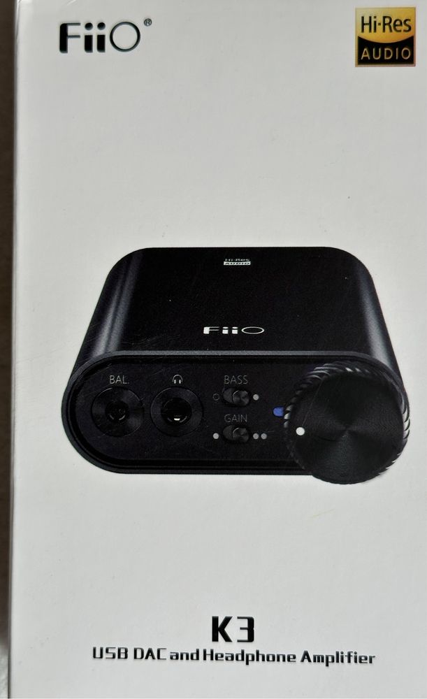 FiiO K3  USB DAC. Headphone Amplifier