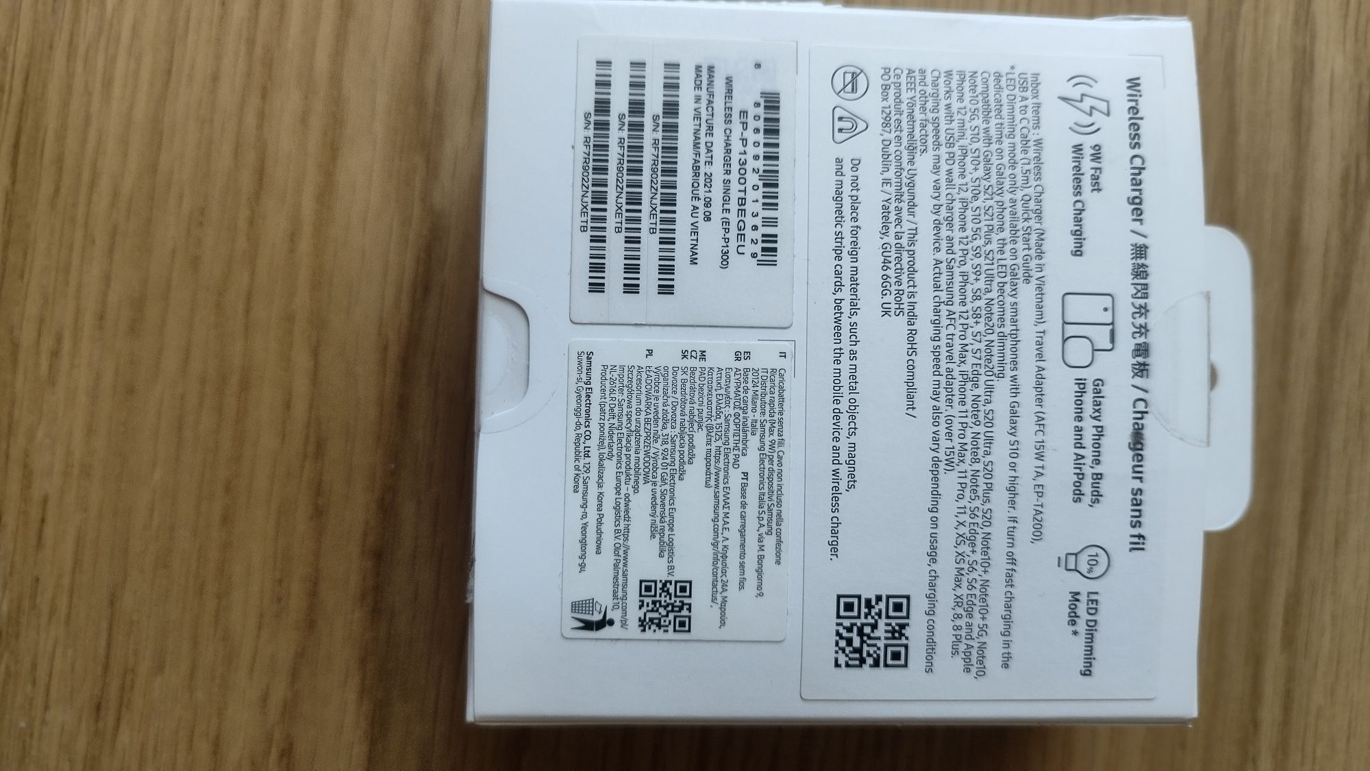 Bezprzewodowa ładowarka Samsung do tel. i słuchawek Galaxy oraz iPhone