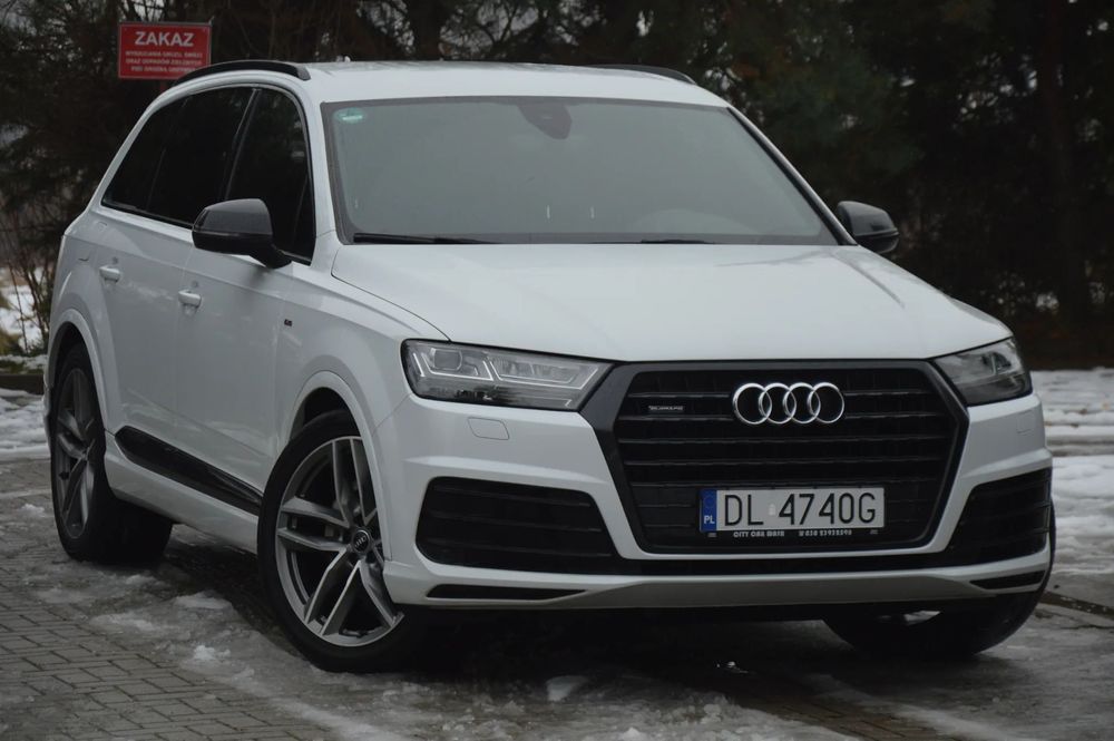 Audi Q7 3,0TDI 272KM, Pełny Serwis, Bezwypadkowy, IDEALNY, Bez Wkładu!!