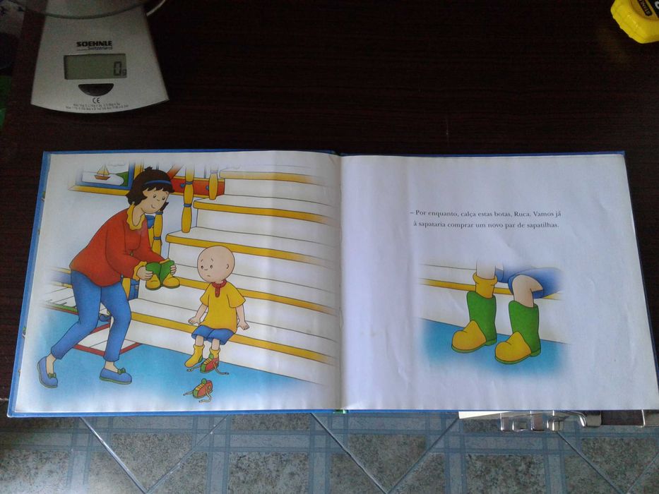 Livros da coleção surpresa do Ruca