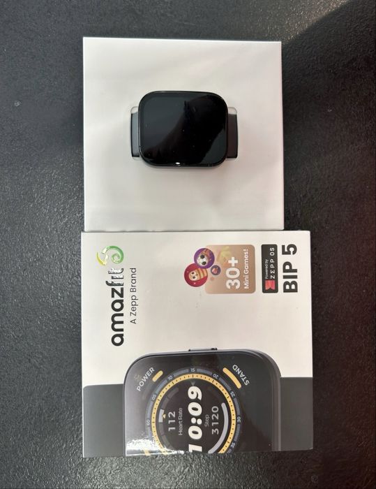 SmartWatch Amazfit Bip5 Bluetooth GPS Tracking Tętno Bieganie Sport Cz