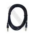 Kabel AUX Jack 3,5/Jack 3,5 3m złocone wtyki SLIM