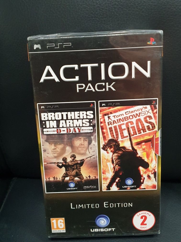 Gra gry psp Action Pack limited Edition nowa Tom Clancy's + Brothers