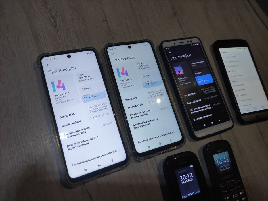 Телефон Андроид Смартфон IPS 256 ГБ память Nokia Xiaomi Redmi Note LG