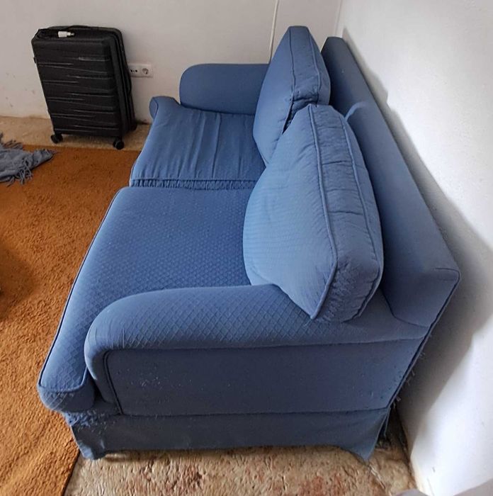Sofá azul 50 euros