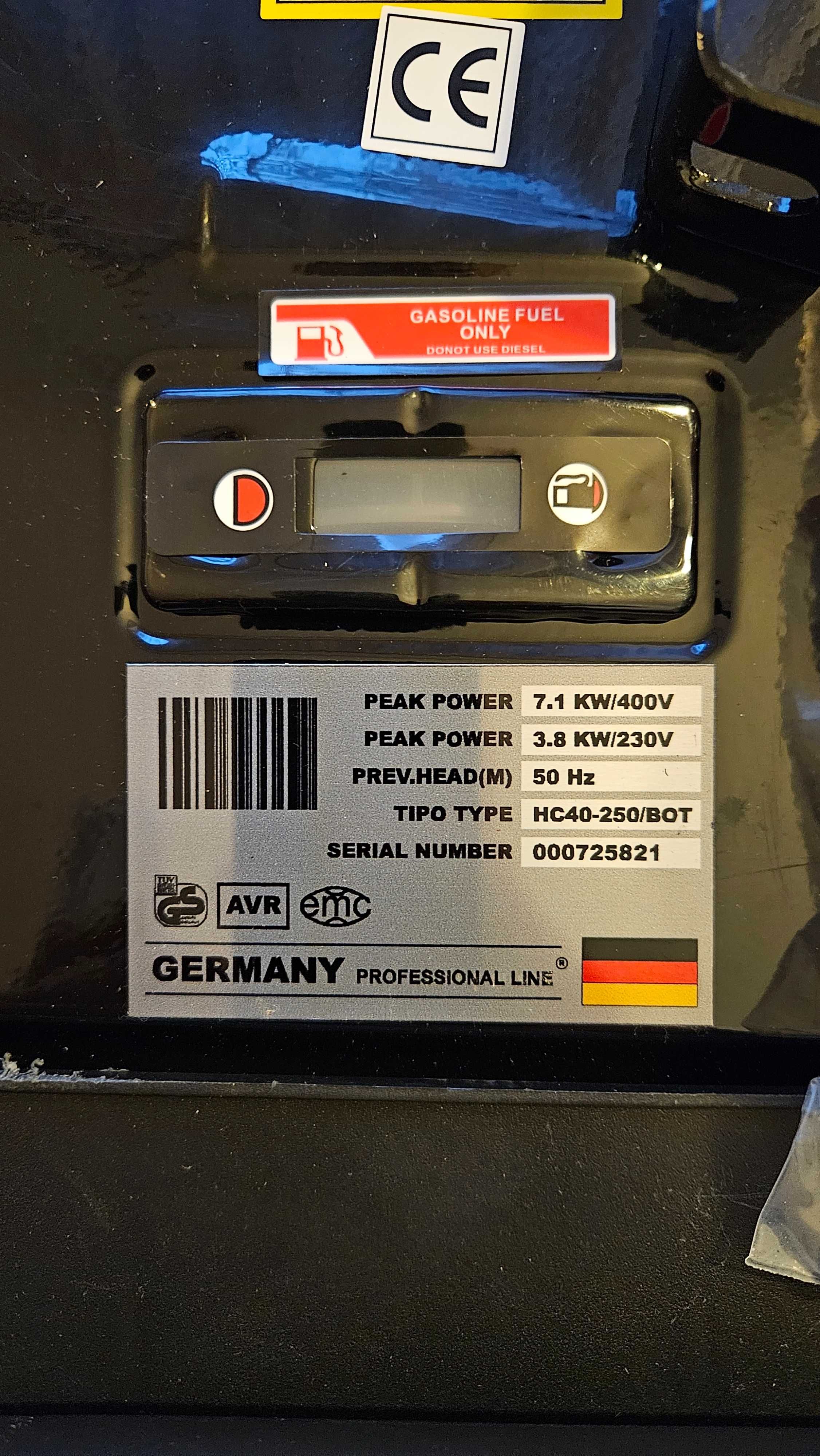 Nowy agregat 230v/400 3.8kv/4.1kv