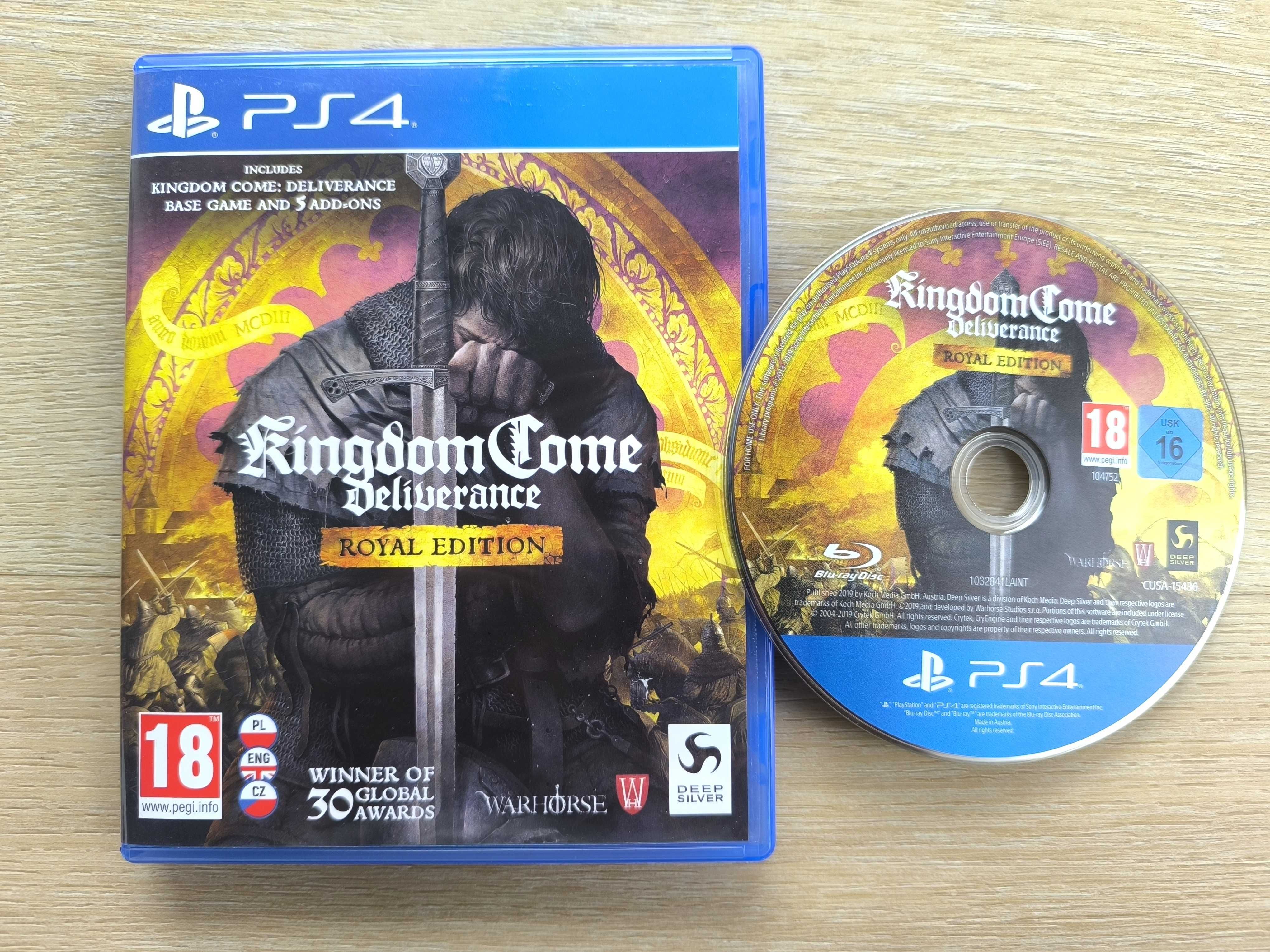 Kingdom Come Deliverance - Royal Edition [PS4] [PS5] (POLSKA WERSJA)