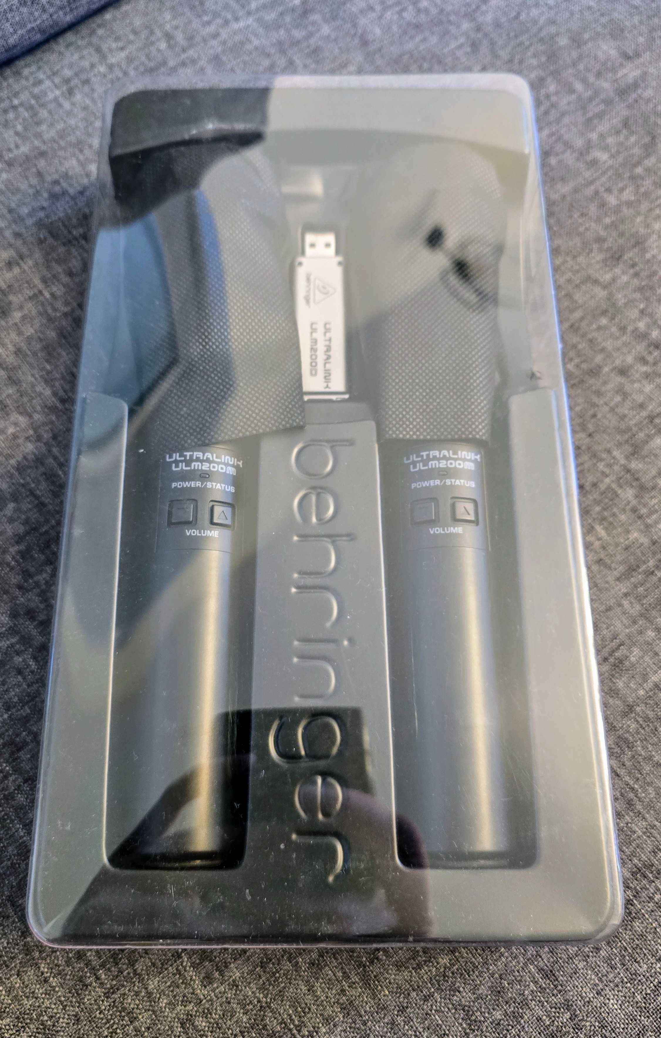 Mikser Behringer QX1222USB Mikrofony ULM202USB