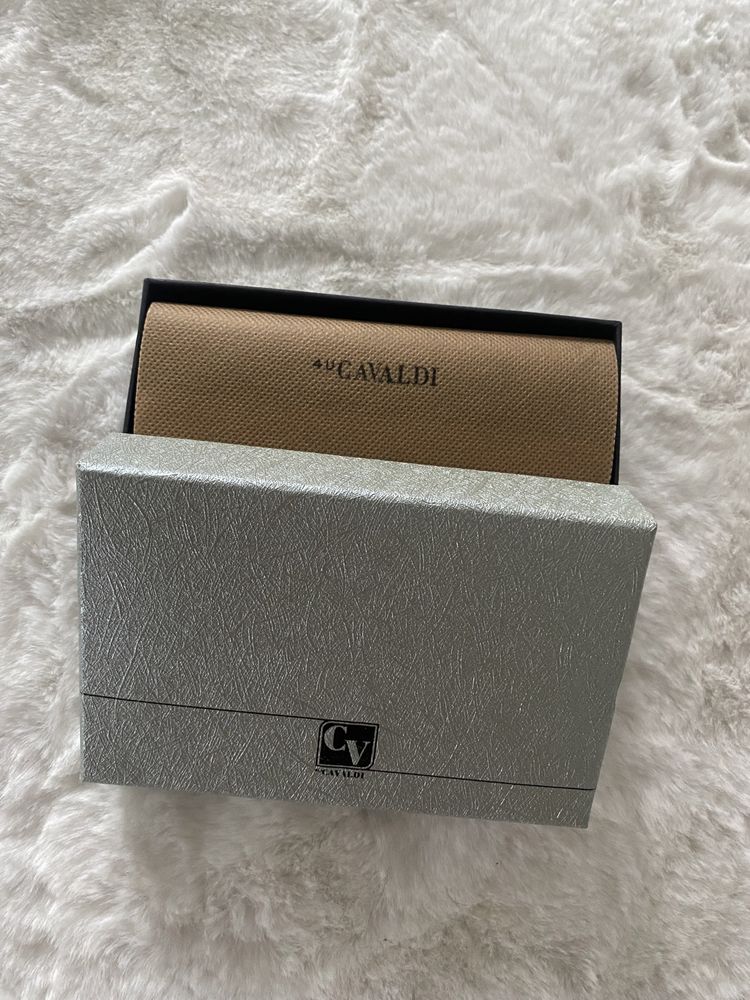 Piękny portfel Cavaldi nowy w pudełku super prezent