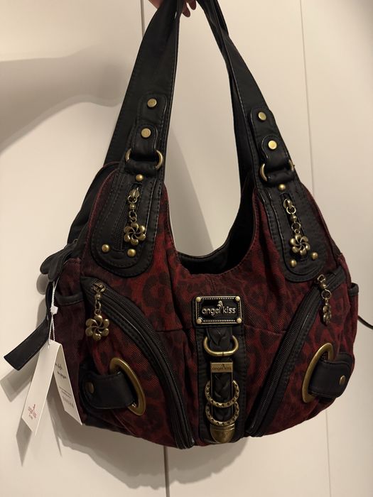 Nowa torebka Angel Kiss torebka A4 Coquette vintage y2k Avant Garde