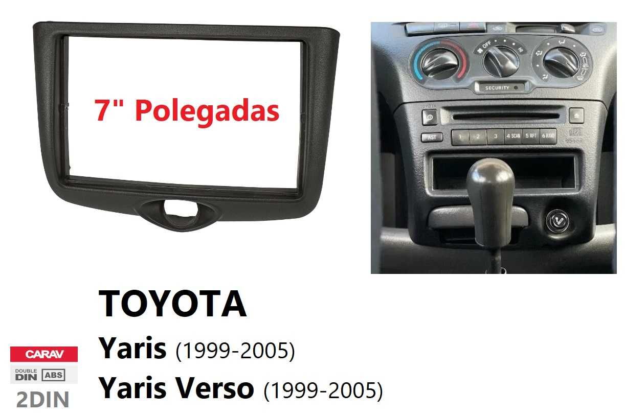 (NOVO) Rádio 2DIN Toyota YARIS (1999 até 2019) • Android GPS [4+32GB]