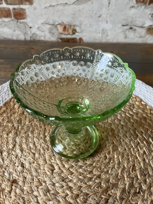 Ваза на ножке.Бонбоньерка.Хрусталь.Мальцово.СССР