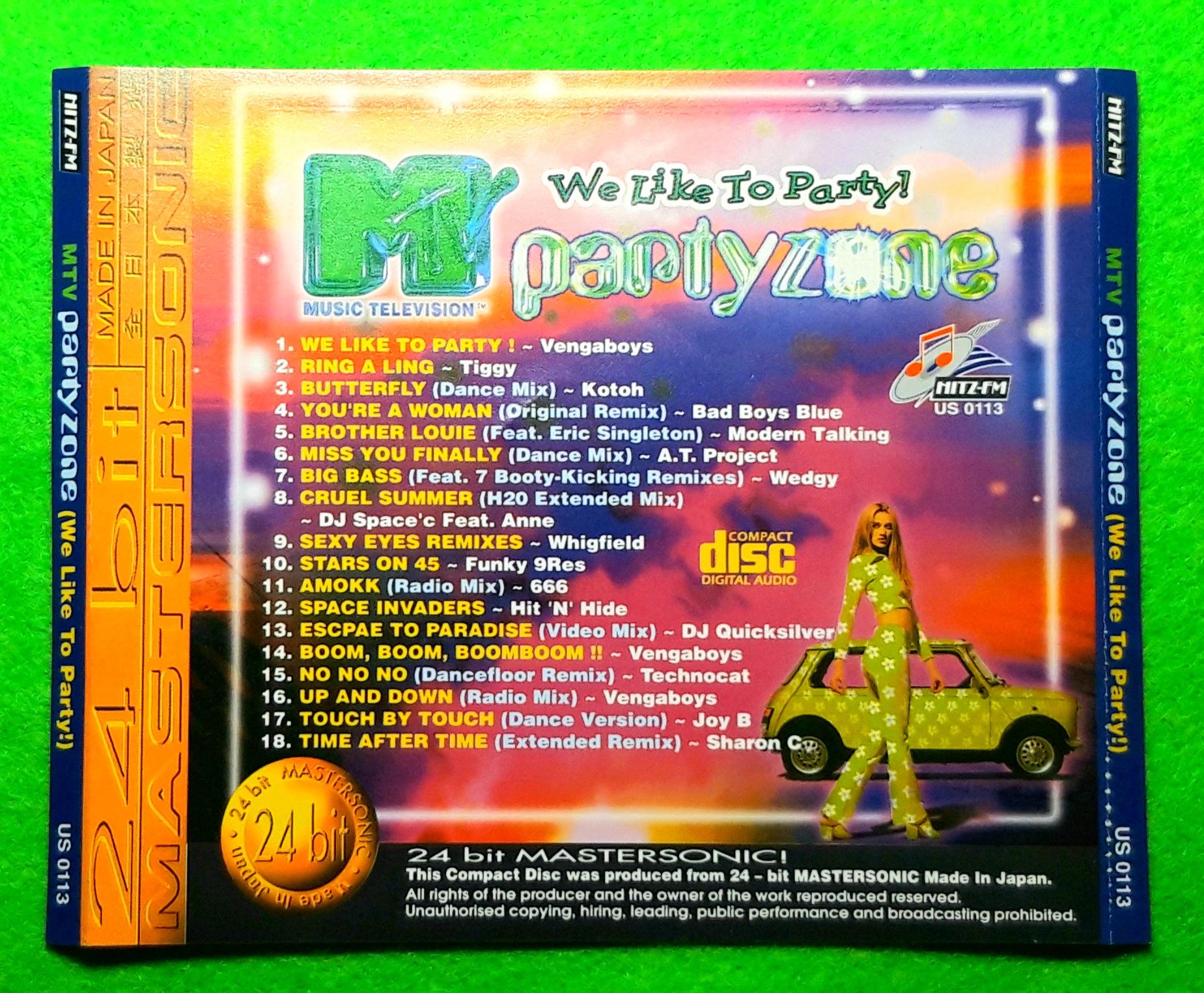 MTV Party Zone - We Like To Party! (CD, 1999?)