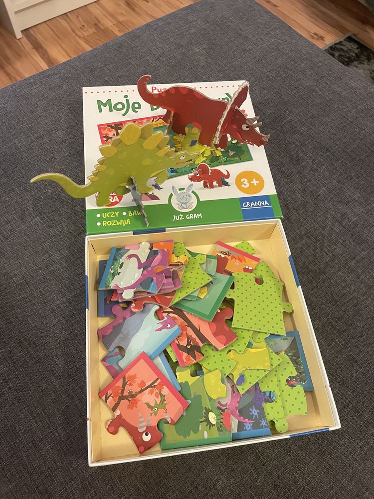 Puzzle Moje dinozaury