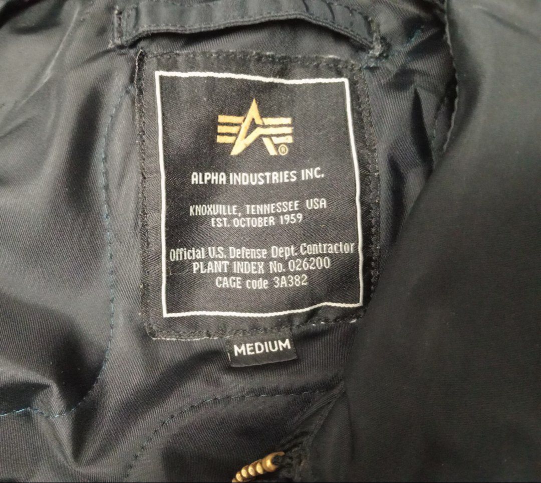 Бомбер Alpha Industries CWU 45 MA-1