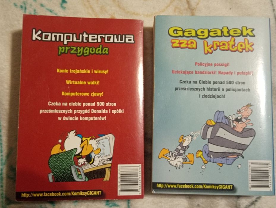 Kaczor Donald Mega Gigant tom 45 i 46
