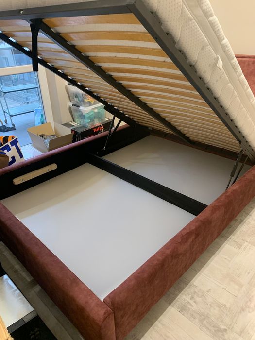 NOWE łóżko tapicerowane pod materac 140 x 200