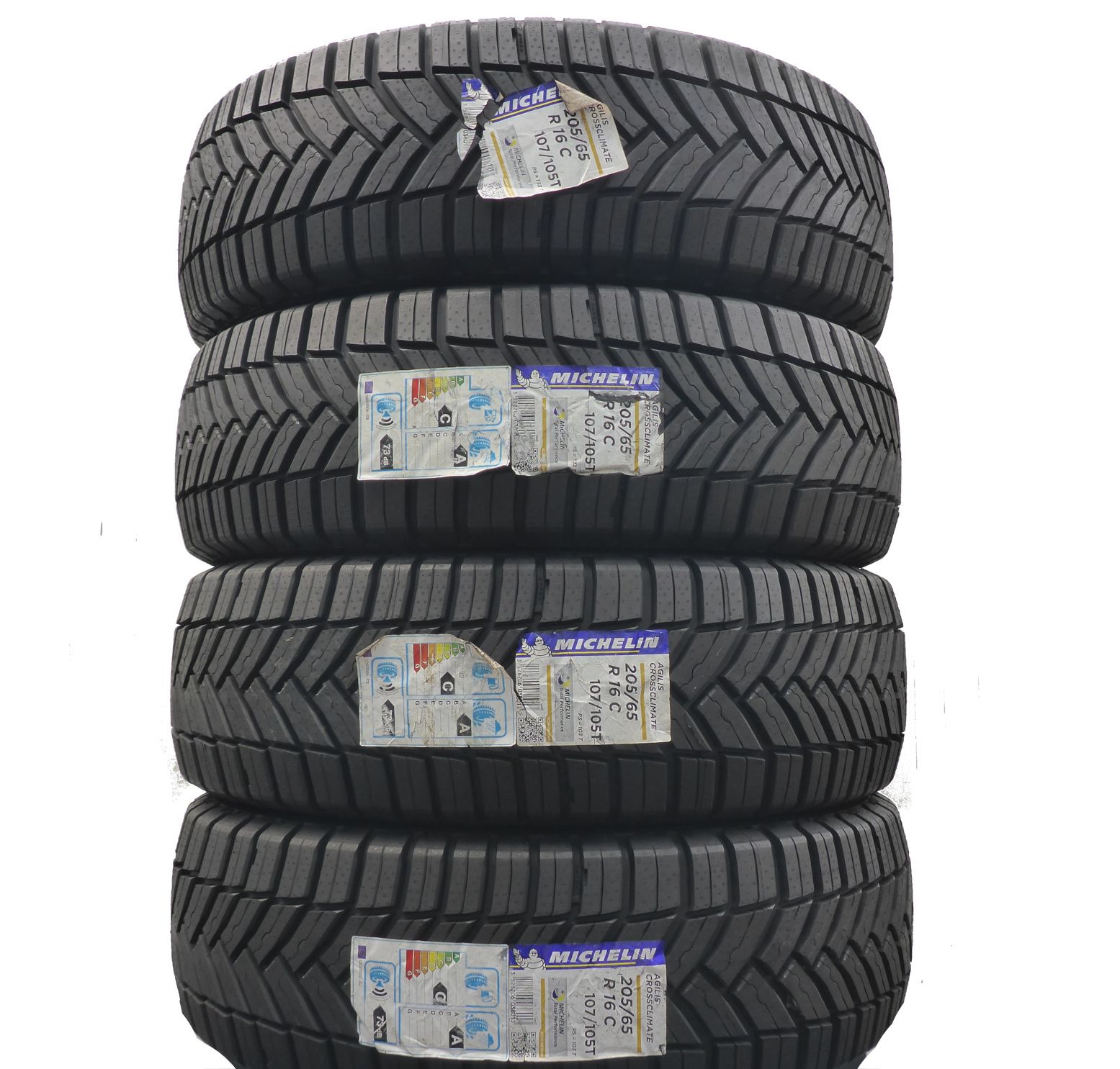 Opony 205/65/16C Michelin 205/65R16C 105T Wielosezonowe 2018 Jak Nowe