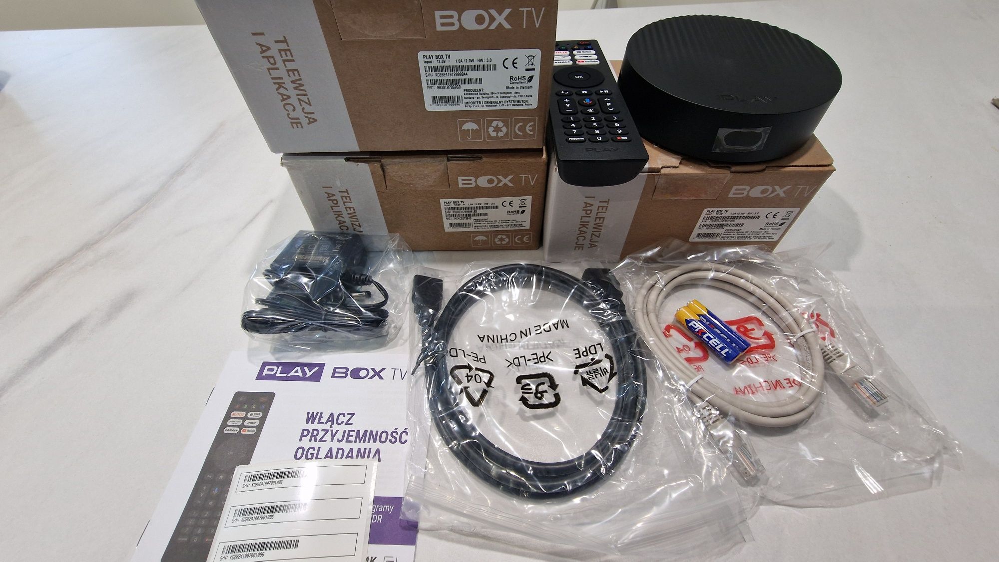Dekoder play now tv box android iptv telewizja