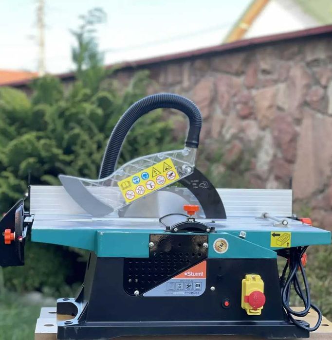 Деревообробний станок Циркулярка Фуганок 1800W Sturmax WMM1921JS