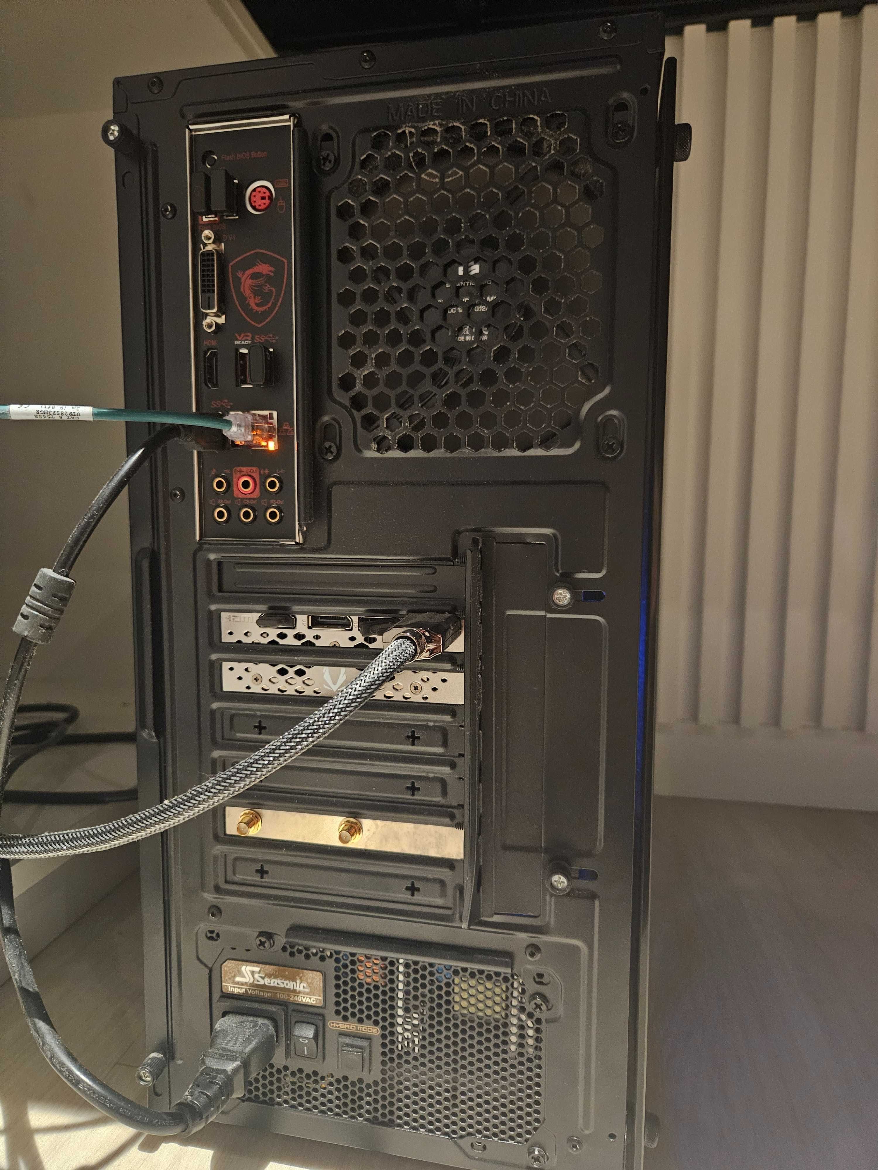 Komputer gamingowy rtx 4070 ryzen 5 3600 RAM 32GB 1,5TB Dysk