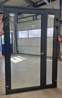 Drzwi aluminiowe p.poż. EI30 wewnętrzne, 1450 x 2200 mm