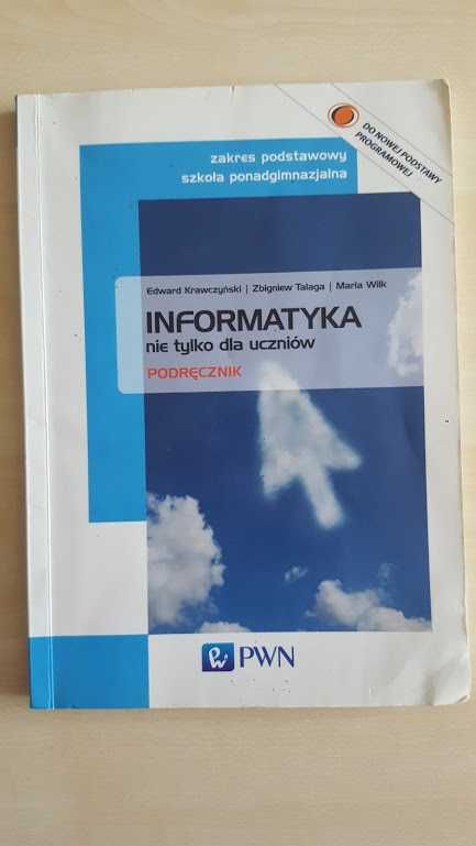 podręcznik informatyka nie tylko dla uczniów, szkoła ponadgimnazjalna