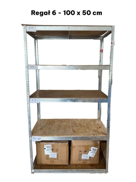 Regały magazynowe różne rodzaje