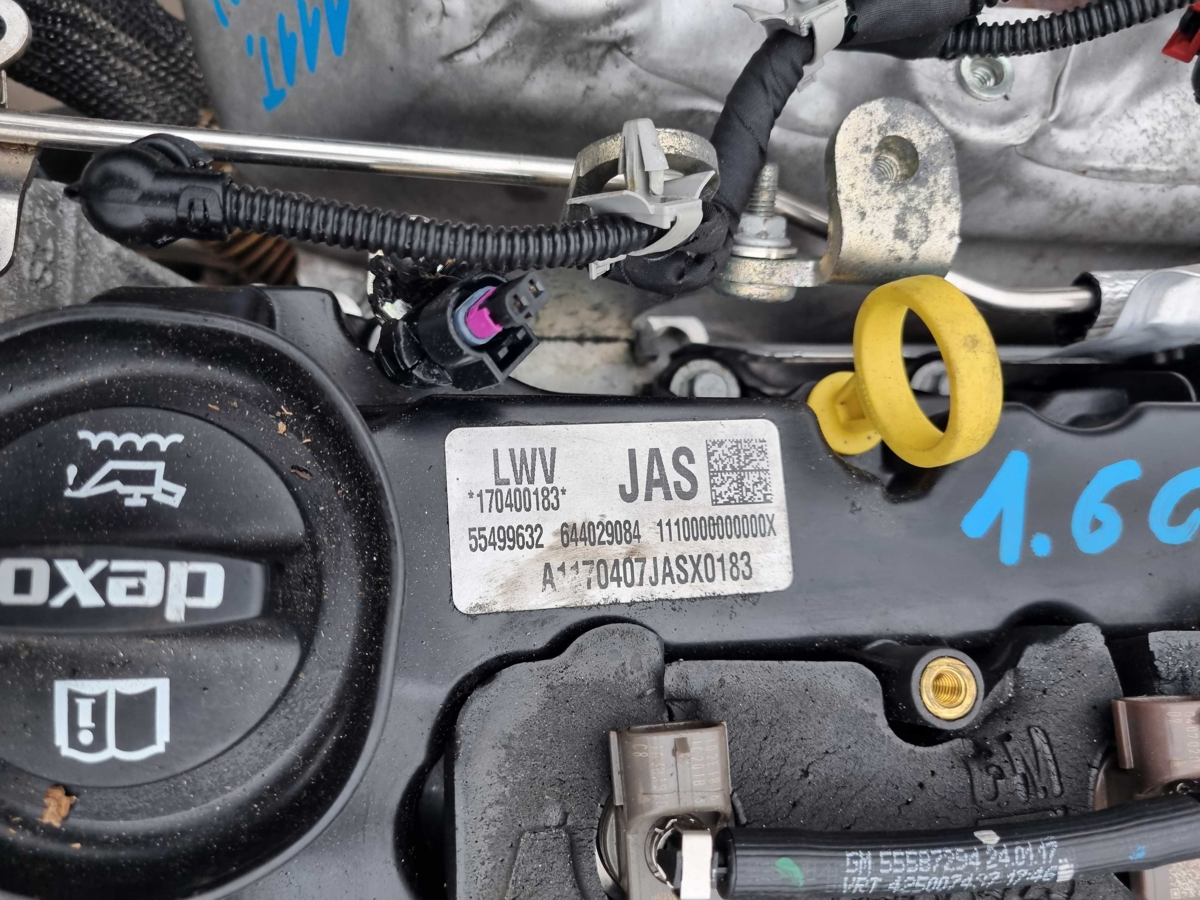 Opel Astra K Silnik 1.6CDTI LWV 111000KM Przebiegu