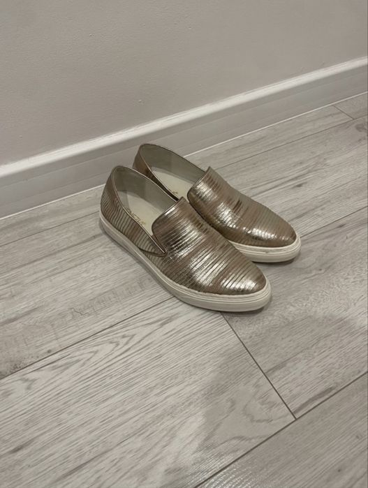 Piękne skórzane buty Venezia damskie