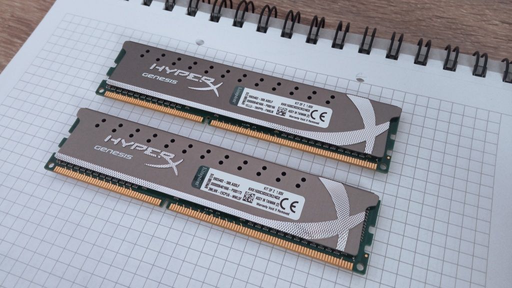 Pamięć HyperX DDR3, 4 GB, 1600MHz, CL9 (KHX1600C9D3X2K2/4GX)