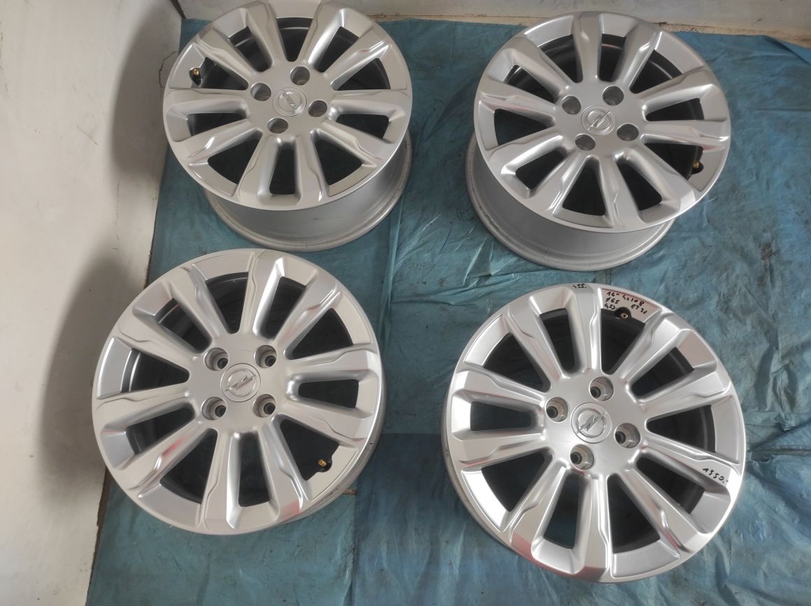 455 Felgi aluminiowe ORYGINAŁ OPEL MOKKA R 16 4x108 NOWE otwór 65,1