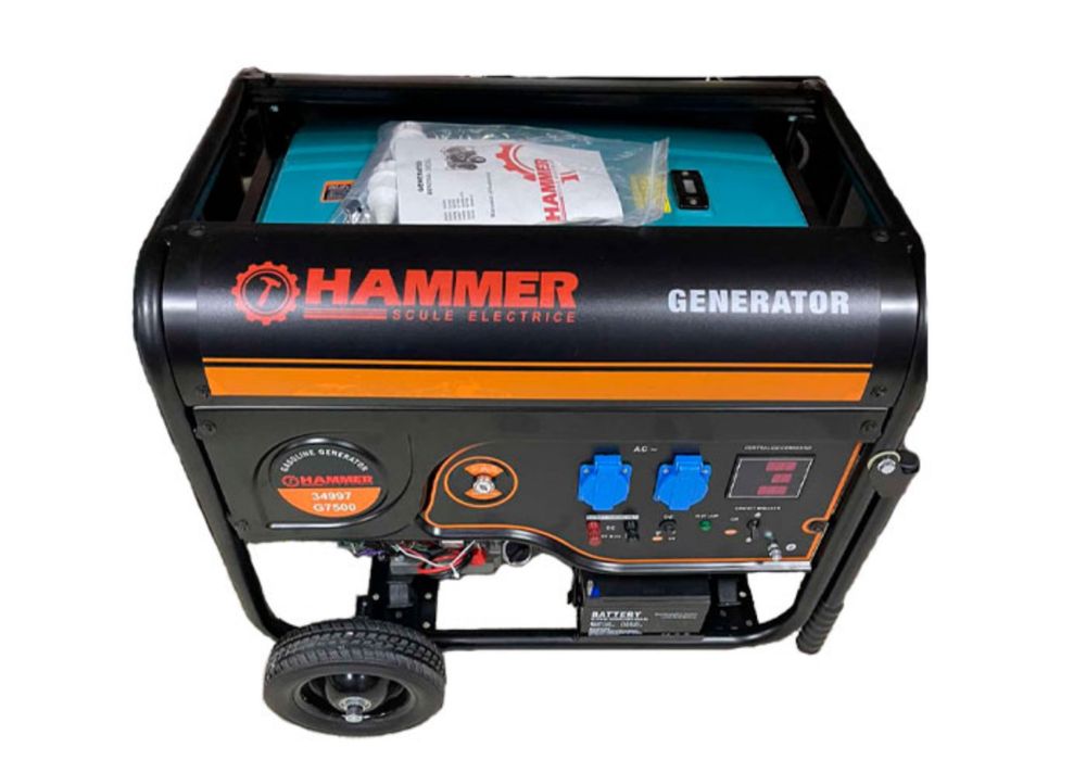 Бензиновий генератор Hammer G7500