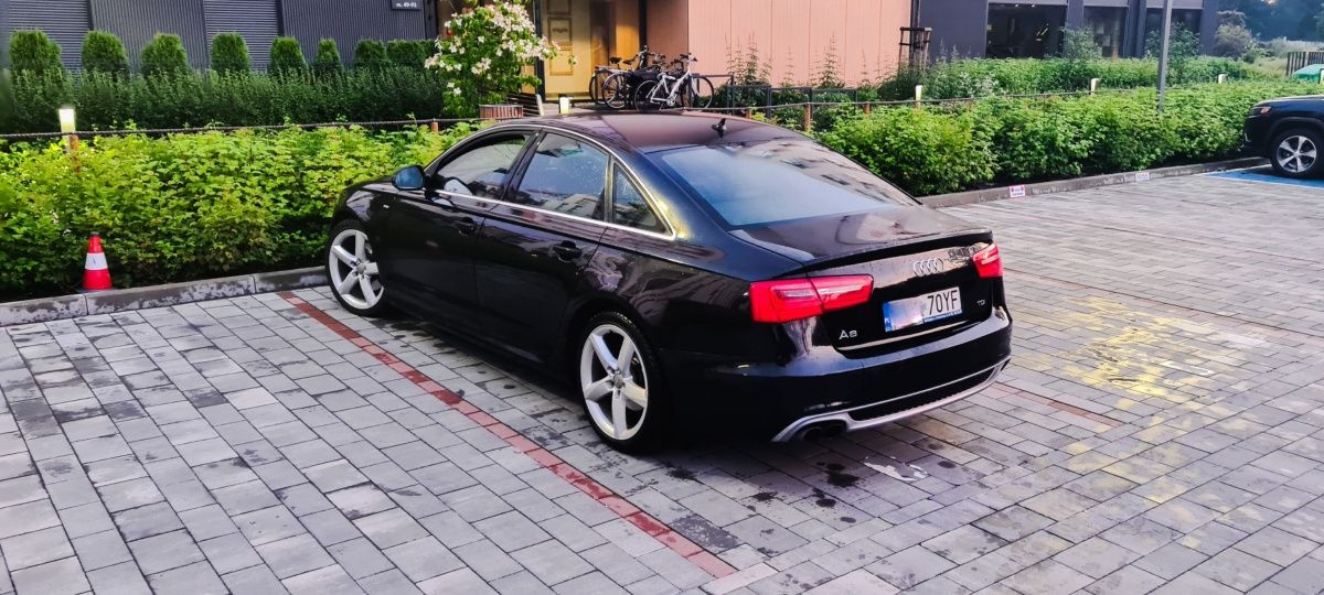 Audi A6C7 S line z 2011 roku 2.0 TDI /177KM na skórach!