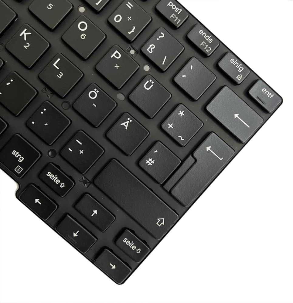 Zahara DE Podświetlany układ klawiatury Laptop do Dell Latitude