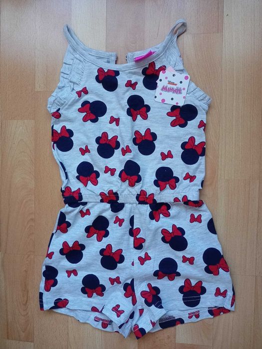 NOWY letni kombinezon z MYSZKĄ MINNIE roz. 104