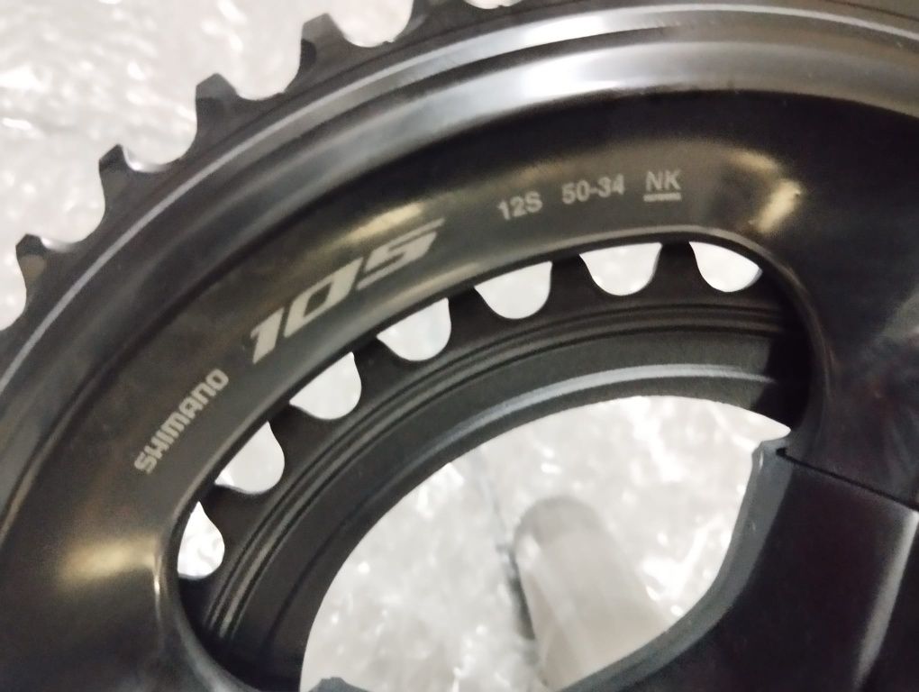 Pedaleira Shimano 105 R7100, com pratos 50x34 NOVA